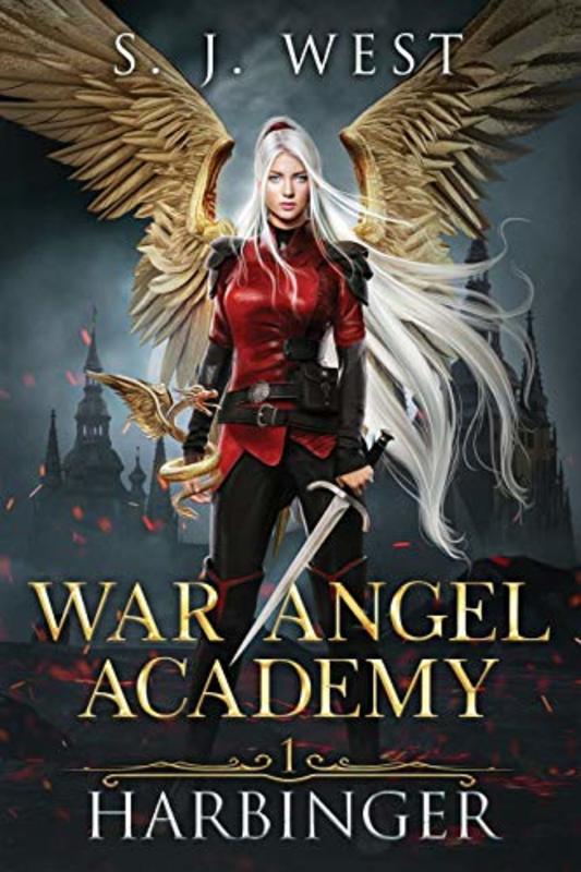 Book cover for "Harbinger" by SJ West
