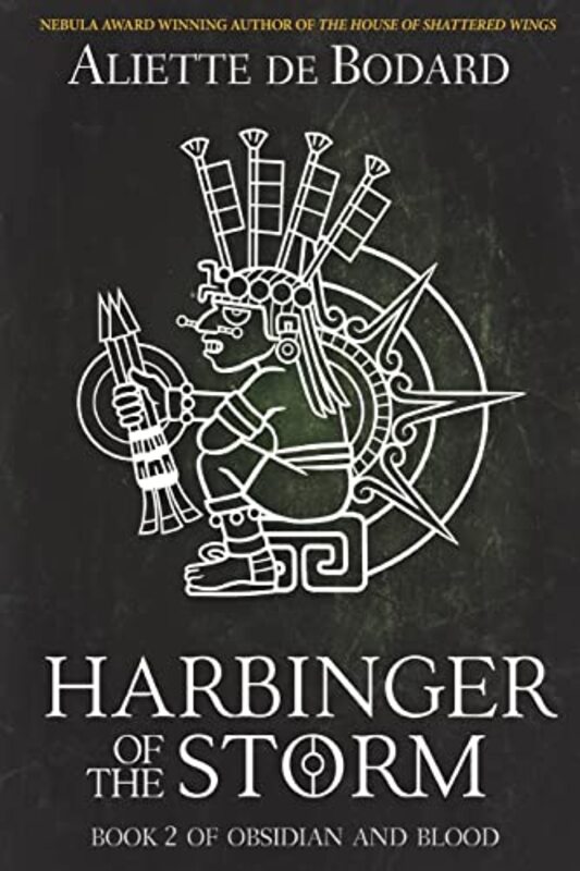 Book cover for "Harbinger of the Storm" by Aliette de Bodard