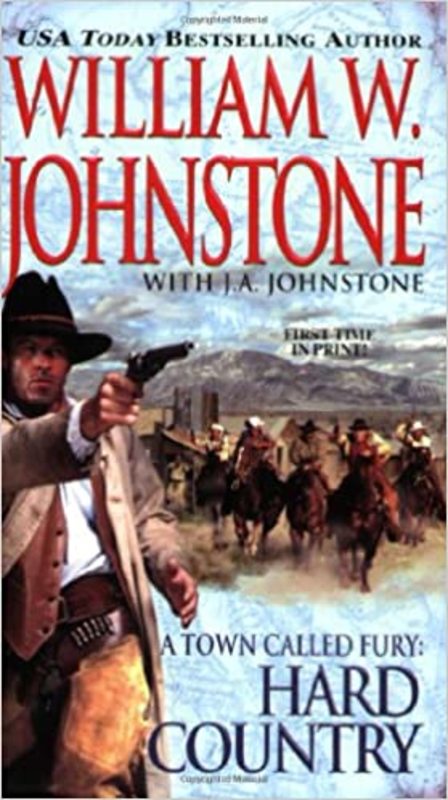 Book cover for "Hard Country" by William W Johnstone