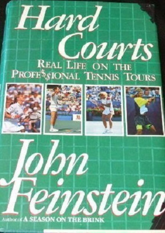 Book cover for "Hard Courts" by John Feinstein