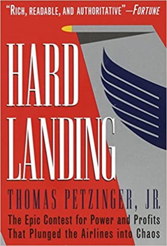 Book cover for "Hard Landing" by Thomas Petzinger Jr.