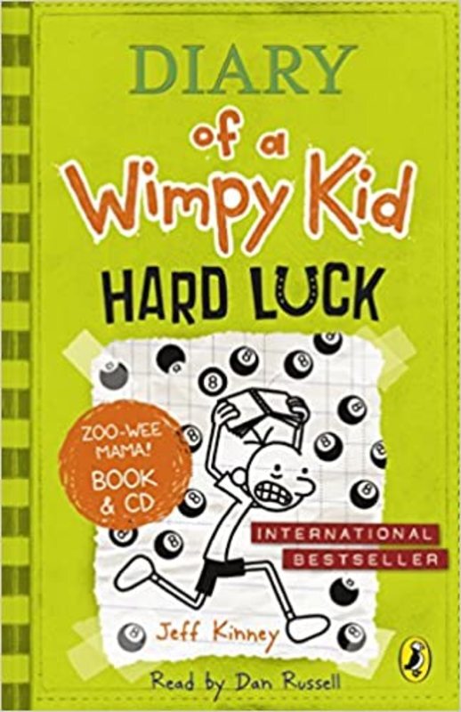 Book cover for "Hard Luck" by Jeff Kinney