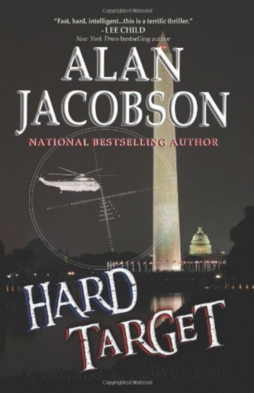 Book cover for "Hard Target" by Alan Jacobson