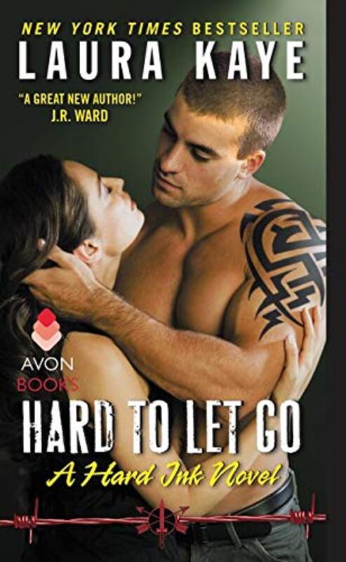 Book cover for "Hard to Let Go" by Laura Kaye