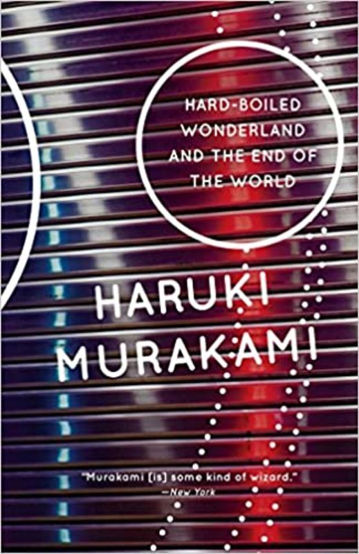 Book cover for "Hard-Boiled Wonderland and the End of the World" by Haruki Murakami