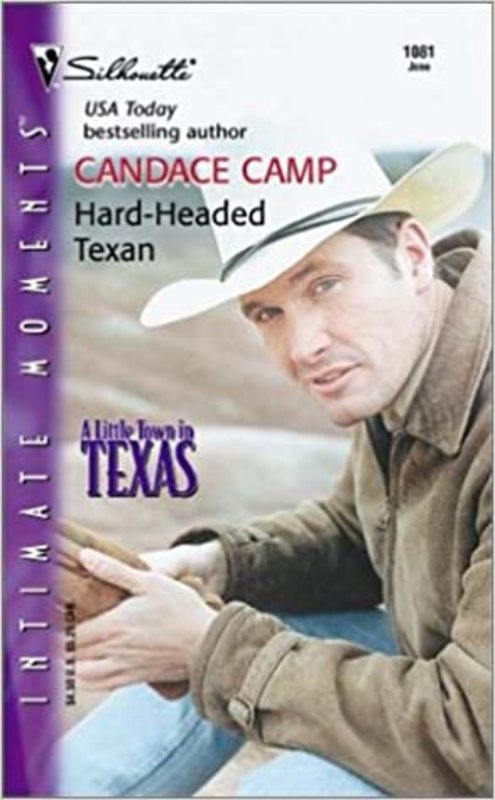 Book cover for "Hard-Headed Texan" by Candace Camp