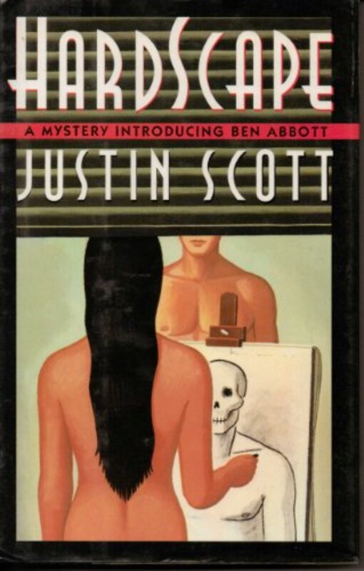 Book cover for "HardScape" by Justin Scott