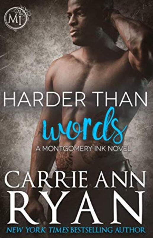 Book cover for "Harder Than Words" by Carrie Ann Ryan