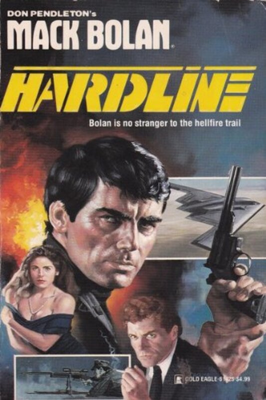 Book cover for "Hardline" by Mike Newton