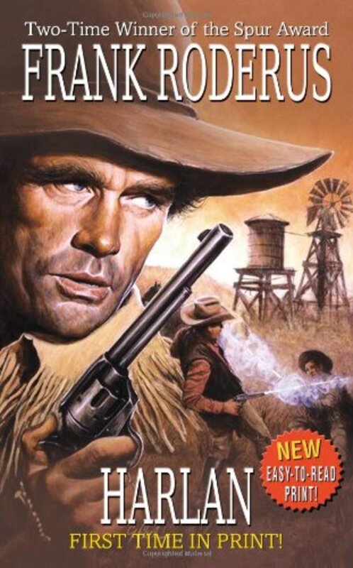 Book cover for "Harlan" by Frank Roderus