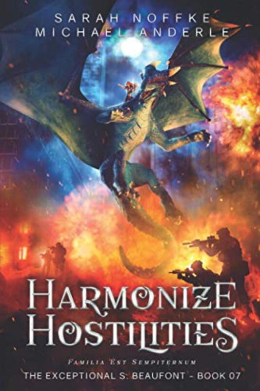 Book cover for "Harmonize Hostilities" by Sarah Noffke