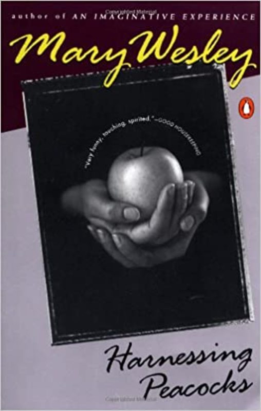 Book cover for "Harnessing Peacocks" by Mary Wesley