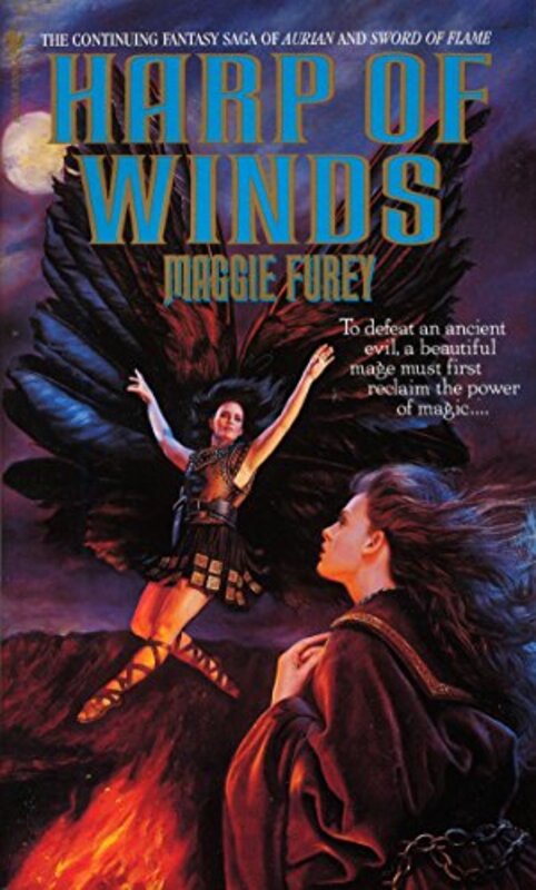 Book cover for "Harp of Winds" by Maggie Furey