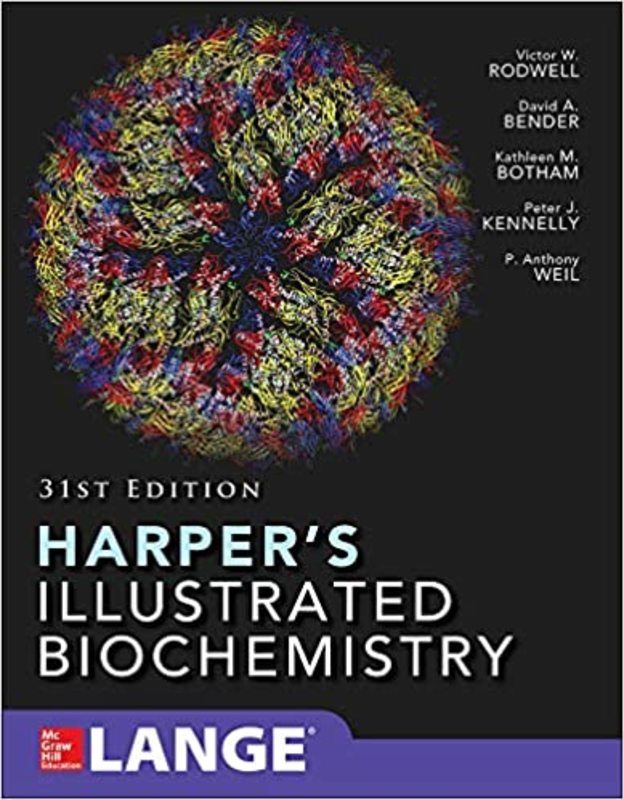 Book cover for "Harper's Illustrated Biochemistry" by Victor Rodwell