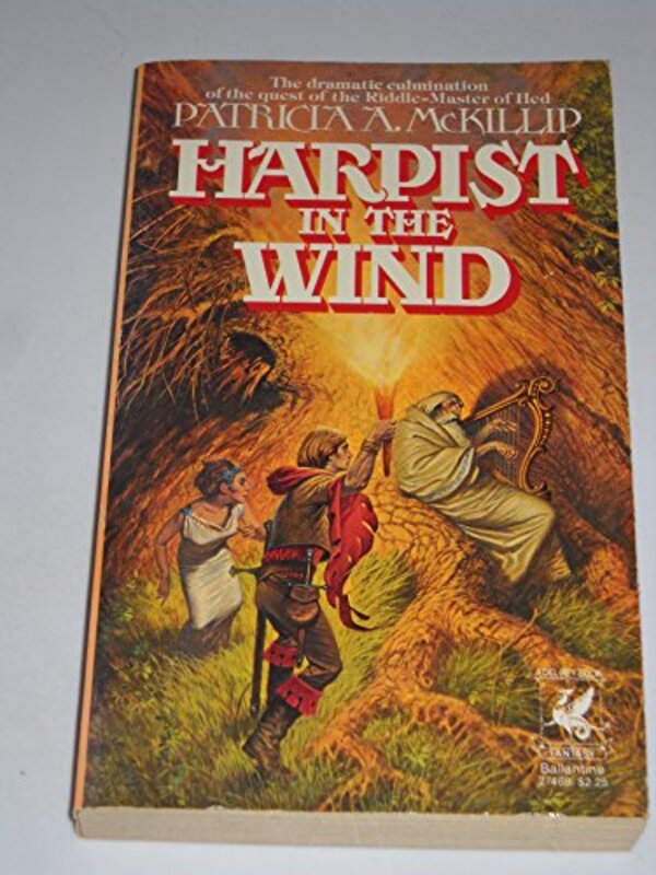 Book cover for "Harpist in the Wind" by Patricia A McKillip
