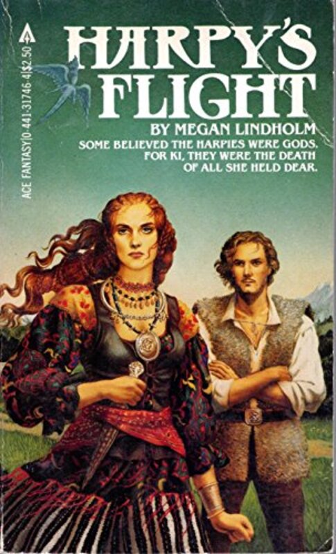 Book cover for "Harpy's Flight" by Megan Lindholm