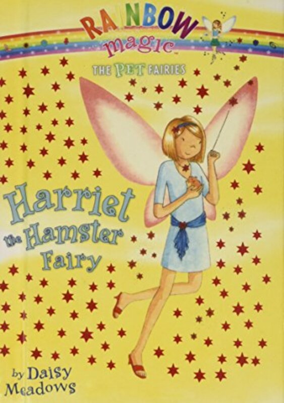 Book cover for "Harriet the Hamster Fairy" by Daisy Meadows