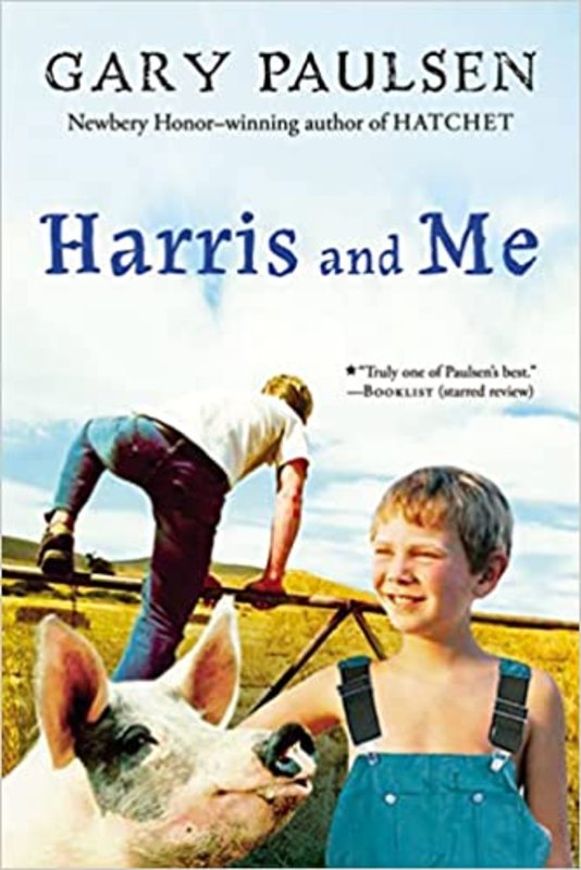 Book cover for "Harris and Me: A Summer Remembered" by Gary Paulsen