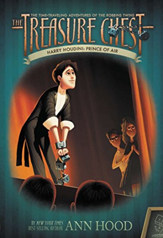 Book cover for "Harry Houdini: Prince of Air" by Ann Hood