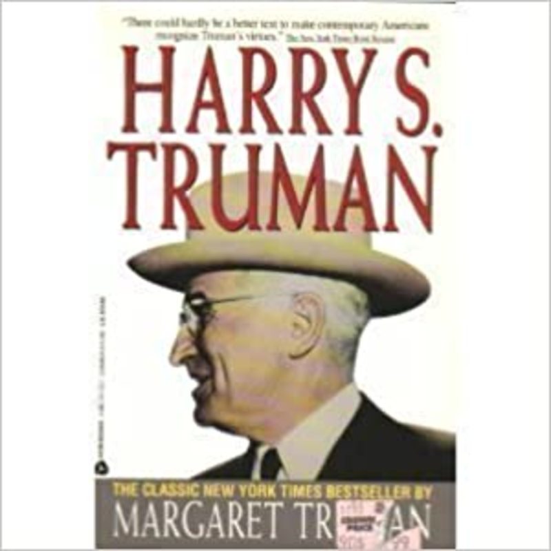 Book cover for "Harry S. Truman" by Margaret Truman