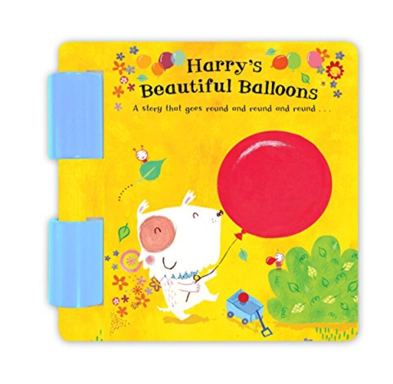 Book cover for "Harry's Beautiful Balloons" by Alex T Smith