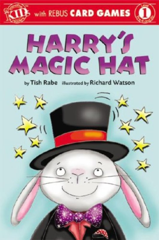 Book cover for "Harry's Magic Hat" by Tish Rabe