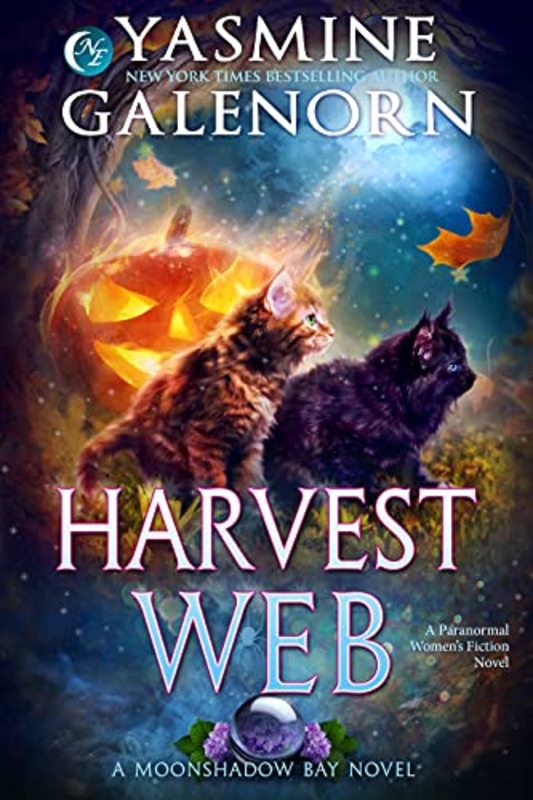 Book cover for "Harvest Web" by Yasmine Galenorn