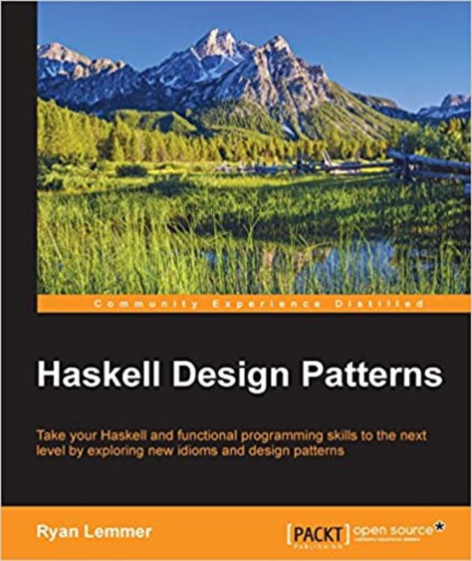 Book cover for "Haskell Design Patterns" by Ryan Lemmer