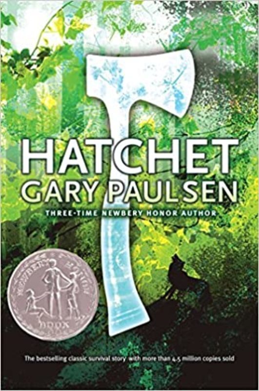 Book cover for "Hatchet" by Gary Paulsen