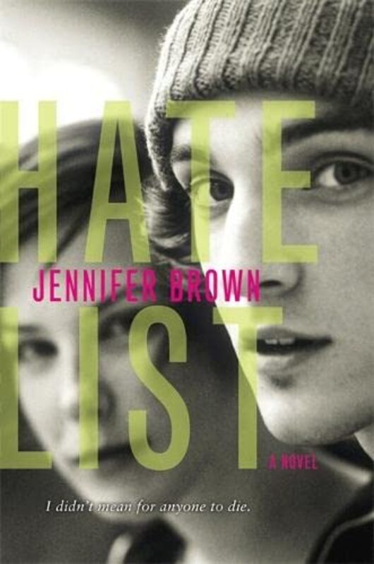 Book cover for "Hate List" by Jennifer Brown
