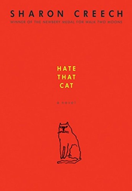 Book cover for "Hate That Cat" by Sharon Creech