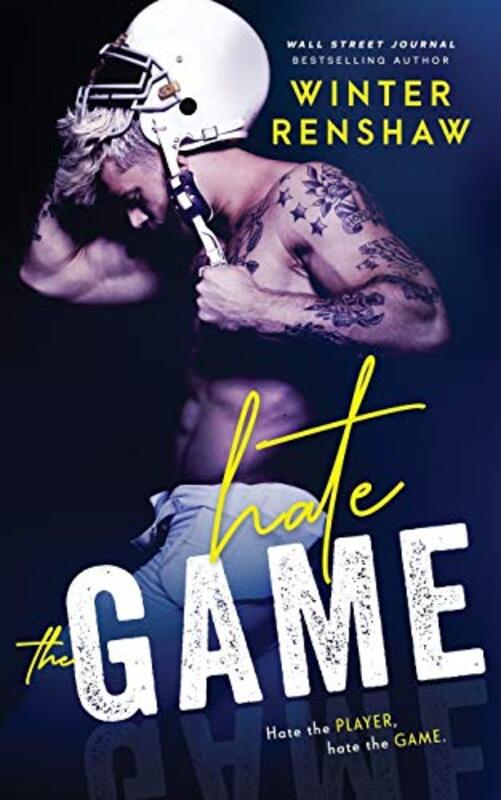 Book cover for "Hate the Game" by Winter Renshaw