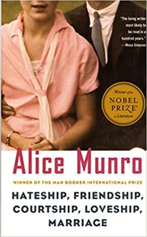 Book cover for "Hateship, Friendship, Courtship, Loveship, Marriage" by Alice Munro