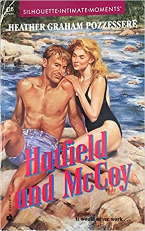 Book cover for "Hatfield and McCoy" by Heather Graham