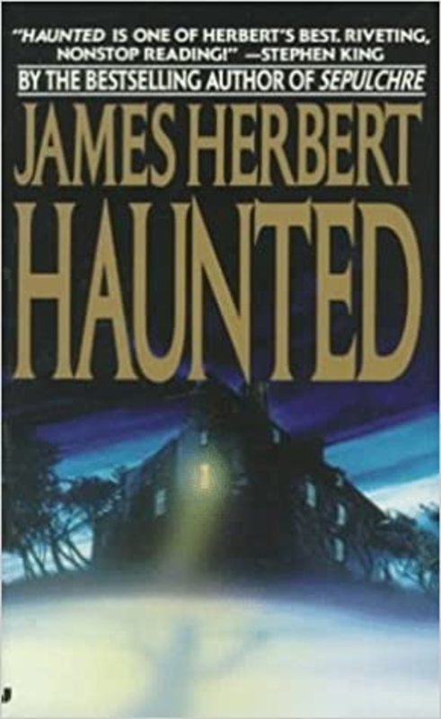 Book cover for "Haunted" by James Herbert