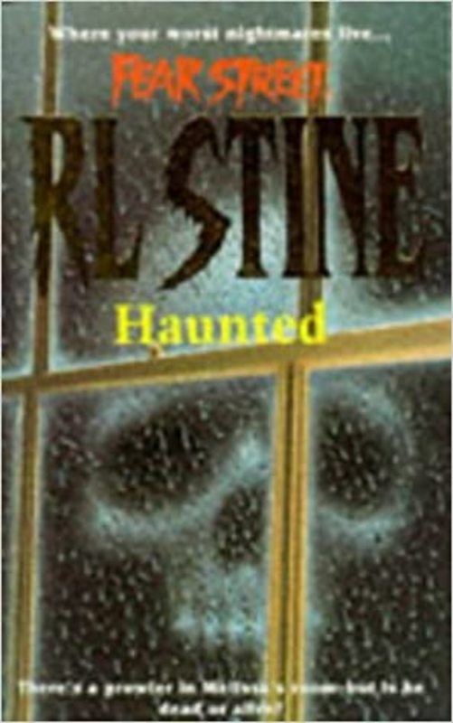 Book cover for "Haunted" by R.L. Stine
