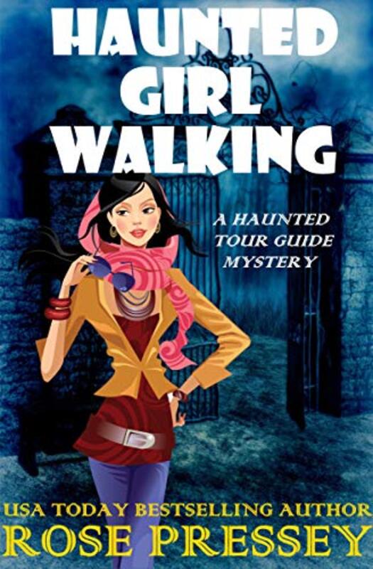 Book cover for "Haunted Girl Walking" by Rose Pressey