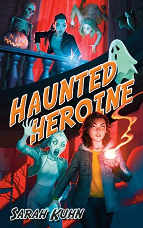 Book cover for "Haunted Heroine" by Sarah Kuhn