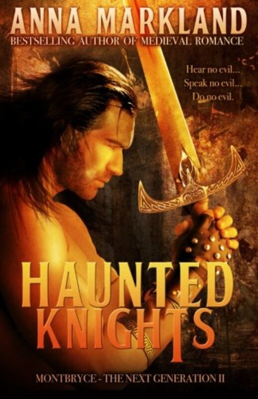 Book cover for "Haunted Knights" by Anna Markland