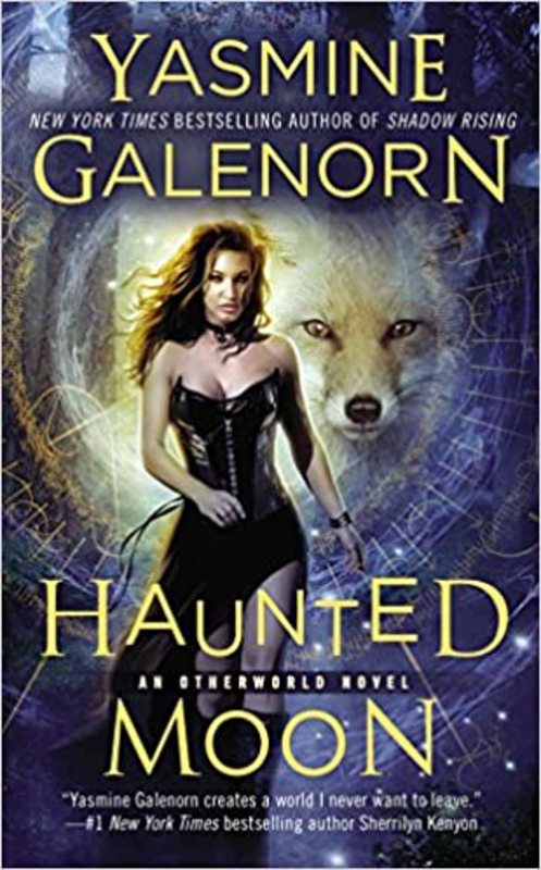 Book cover for "Haunted Moon" by Yasmine Galenorn