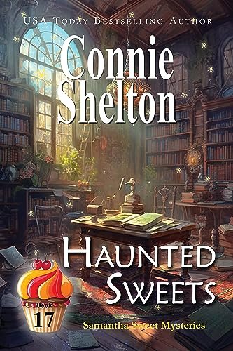 Book cover for "Haunted Sweets" by Connie Shelton