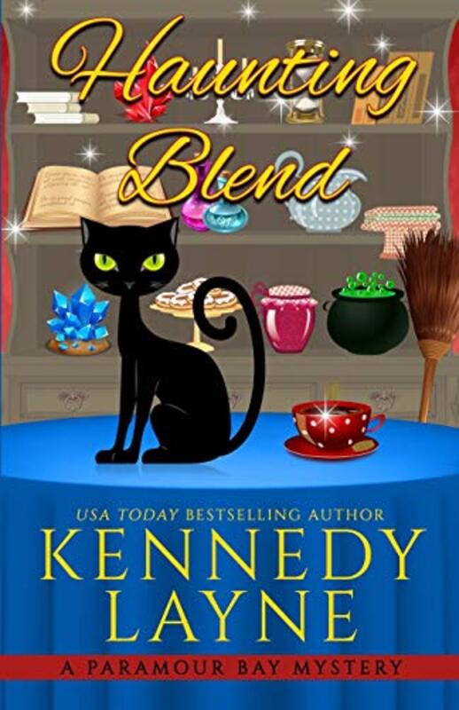 Book cover for "Haunting Blend" by Kennedy Layne