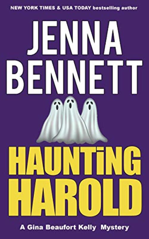 Book cover for "Haunting Harold" by Jenna Bennett