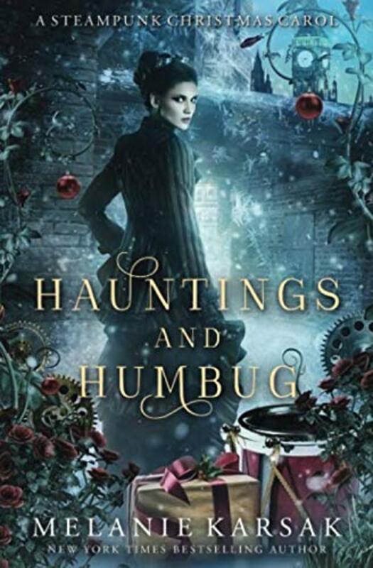 Book cover for "Hauntings and Humbug" by Melanie Karsak