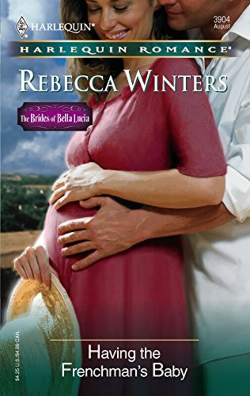 Book cover for "Having The Frenchman's Baby" by Rebecca Winters