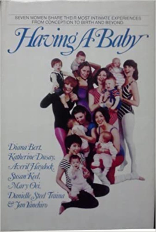Book cover for "Having a Baby" by Danielle Steel