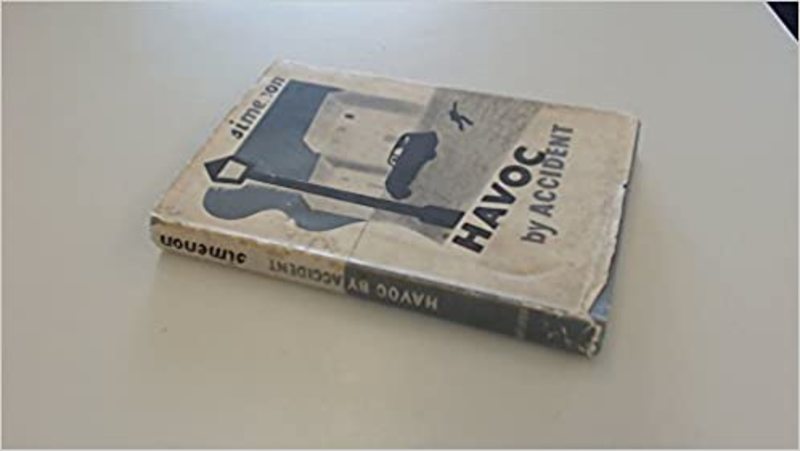 Book cover for "Havoc by Accident" by Georges Simenon