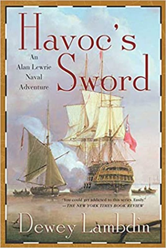 Book cover for "Havoc's Sword" by Dewey Lambdin
