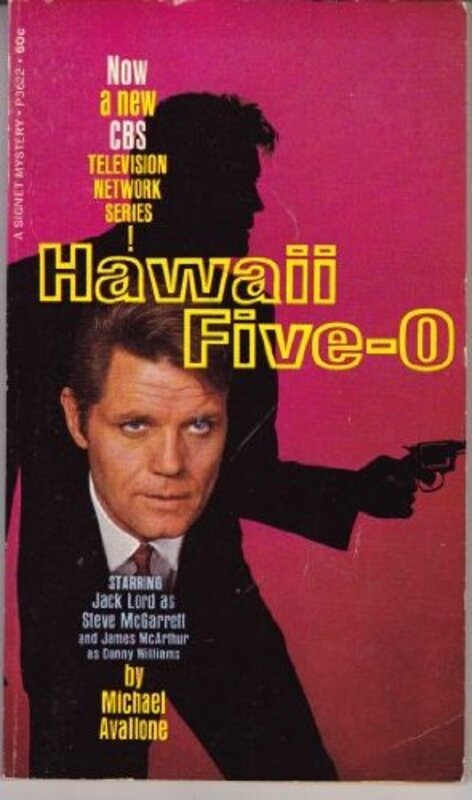 Book cover for "Hawaii Five-O" by Michael Avallone