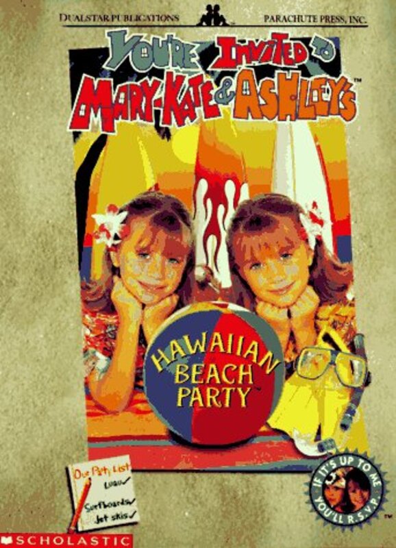 Book cover for "Hawaiian Beach Party" by Nancy Krulik